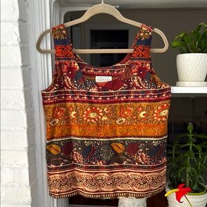 Express 100% silk top, M